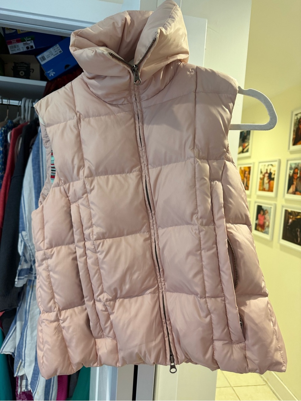 Missini Pink Quilted Puffer Vest - Women's Sleeveless Jacket